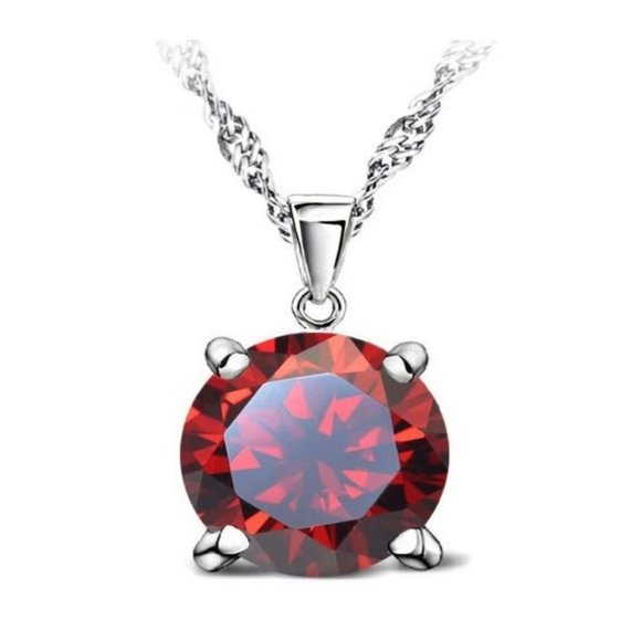 💎 Necklace Pendant Earrings 925 Sterling Silver Heart Set Bundle - Picture 2 of 3